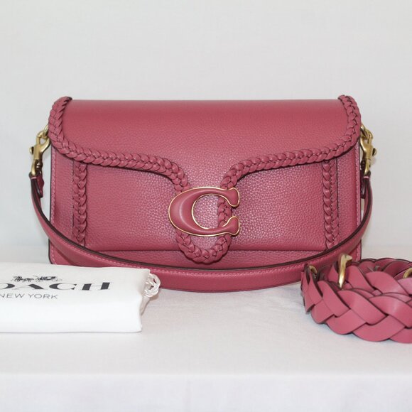 COACH Braided Tabby 26 in Rouge - Picture 1 of 7